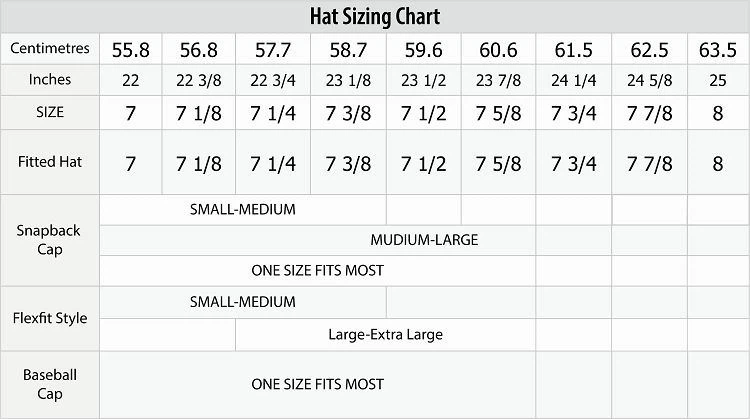 7 sizechart
