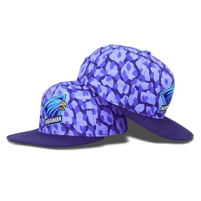 Вишукана фіолетова версія Eagle Embroidery Snapback Cap