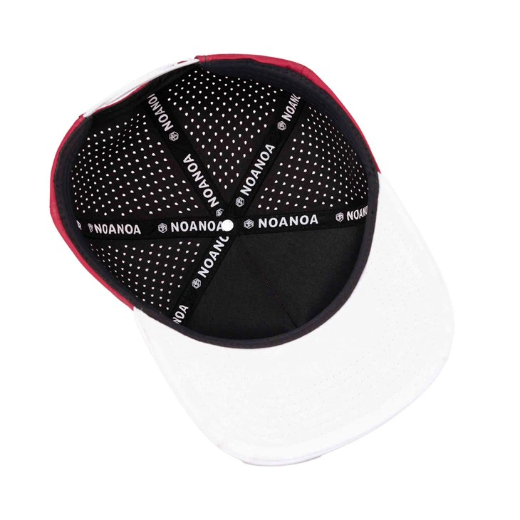 TCAP Custom Flat Brim Metal Patch Cap Golf Snapback Waterproof Hat